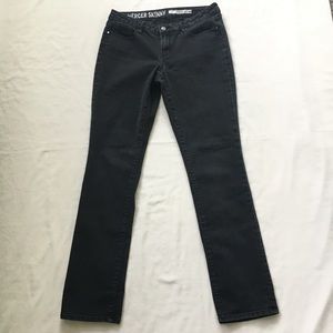 Women's DKNY Mercer Skinny Black Jeans Size 8