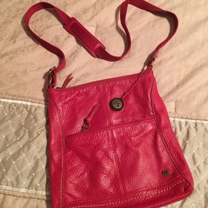 The Sak red crossbody
