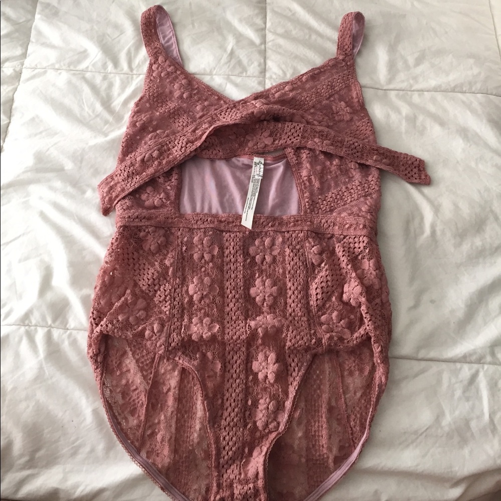 Free people lace bodysuit