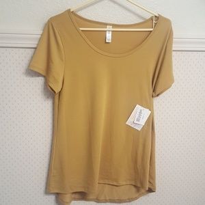 NWT Small Classic T- mustard