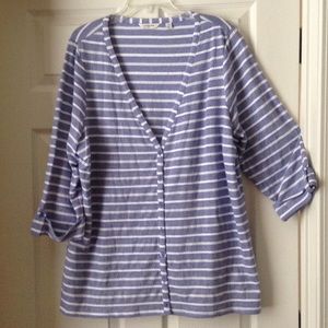 Liz Claiborne Summer Sweater/ Tunic Top