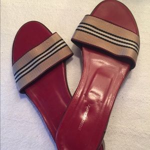 Burberry slides