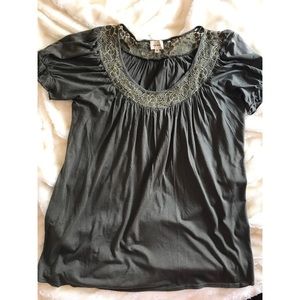 Anthropologie Ella Moss Lace Top