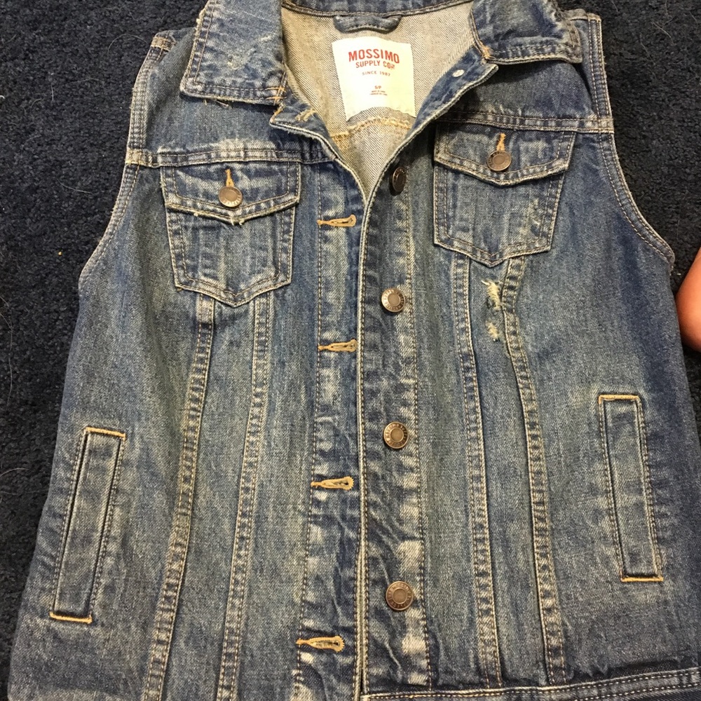 Mossimo Supply Denim Vest