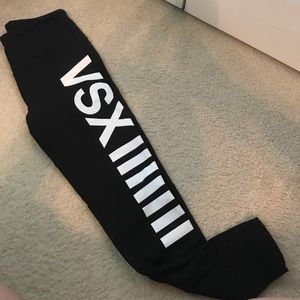 Black VSX Sport knockout tights