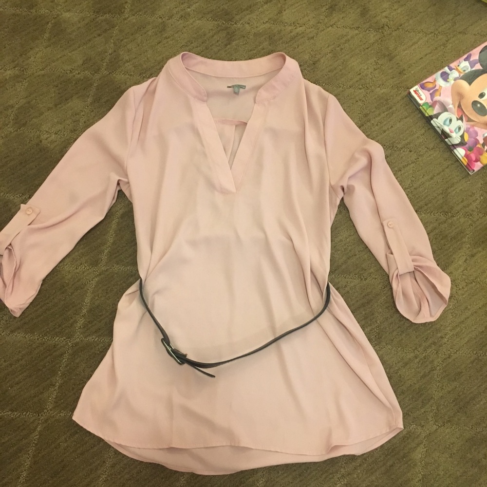 Light pink blouse