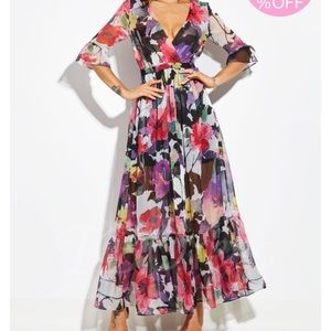 Floral maxi dress