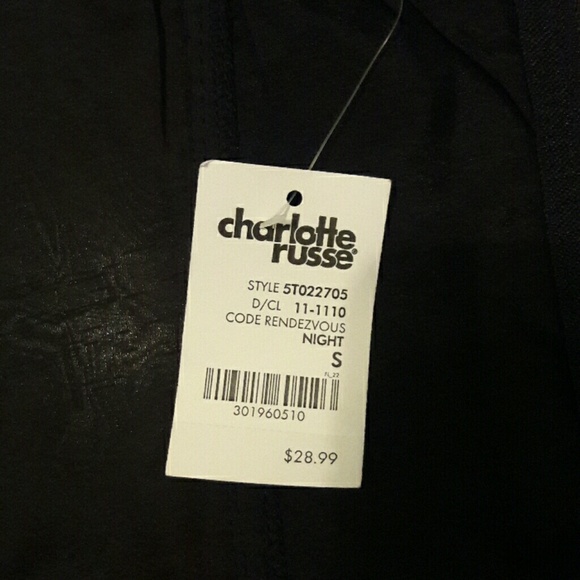 New Year Sale ** Charlotte Russe Bustier ** NWT - Picture 4 of 5