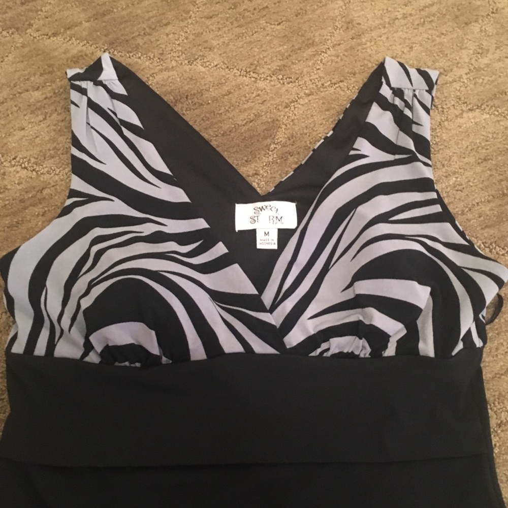 Zebra top dress