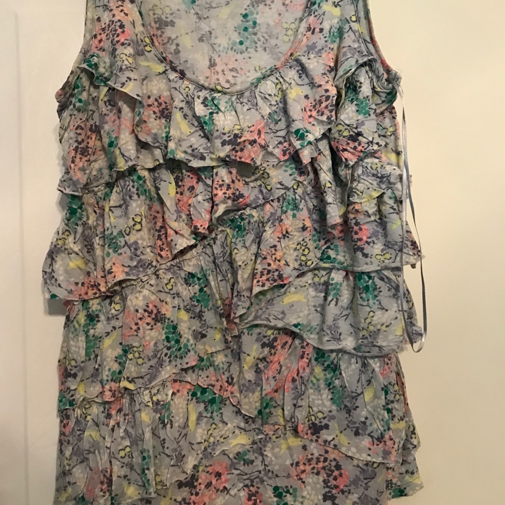 Ruffled XS Lauren Conrad Tank Top