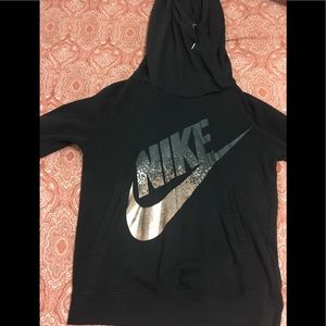 Nike Rally Funnel Neck Metal Sweater