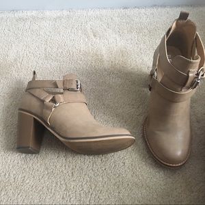 Brown booties