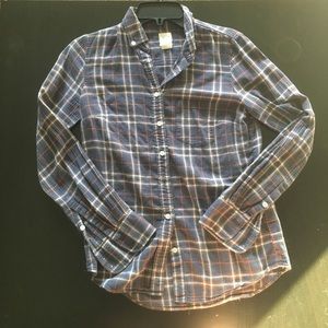 J.crew boy shirt flannel