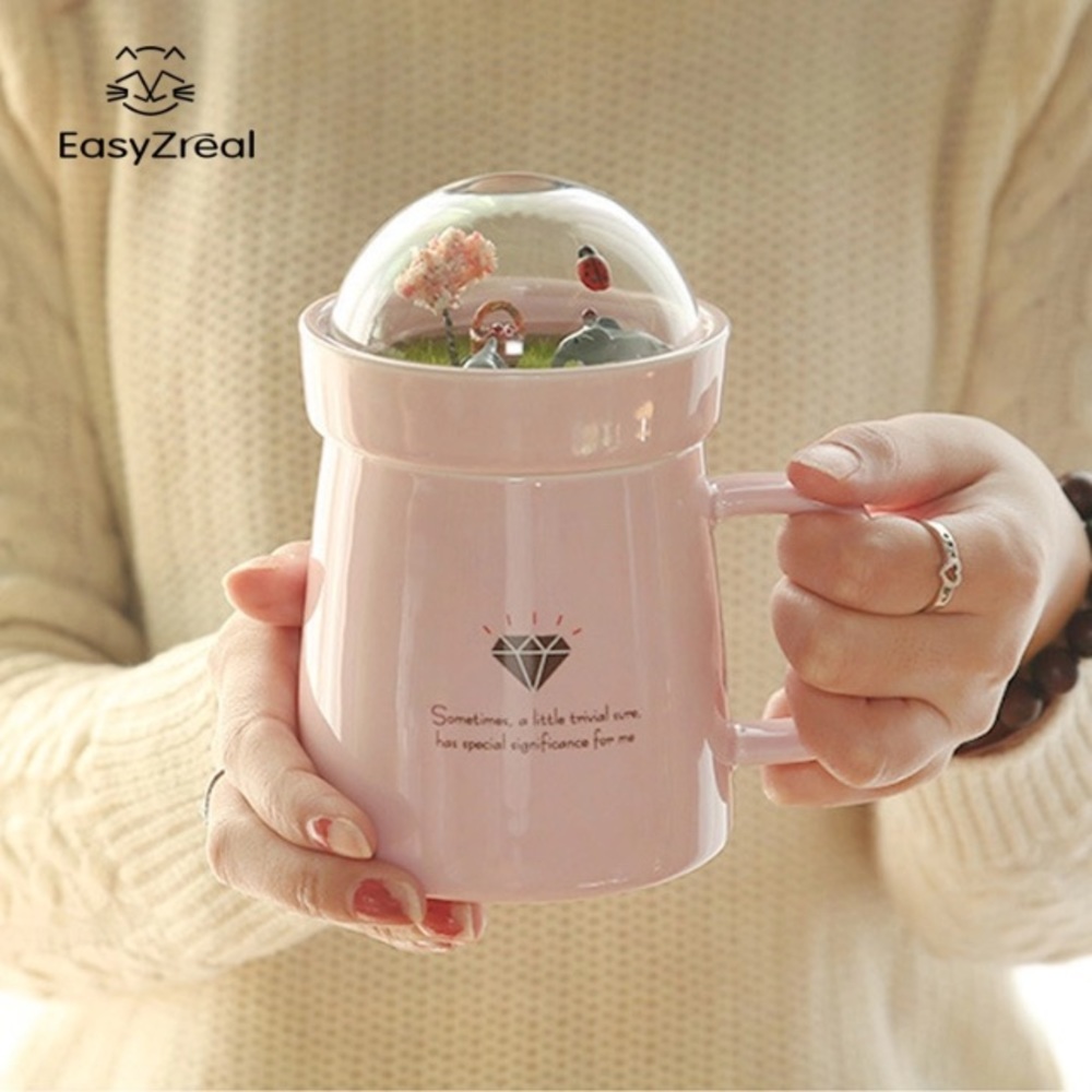 Creative Cartoon Animal Micro Landscape Coffeemug