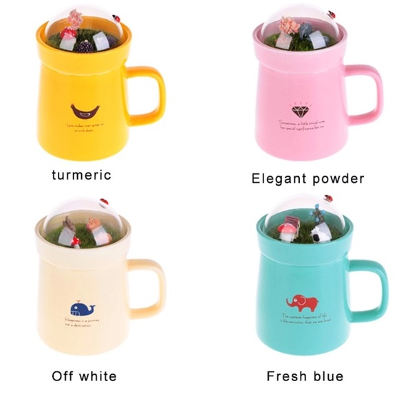 Creative Cartoon Animal Micro Landscape Coffeemug - Picture 2 of 6