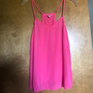 Lilly Pulitzer silk tank-Size XXS