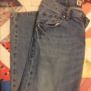 Boys Lee Dungaree Bootcut jeans size 14