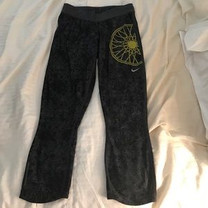 Nike leggings with soul cycle detail