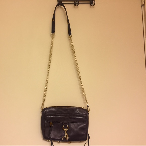 Authentic Black Cherry Rebecca Minkoff Crossbody - Picture 2 of 4