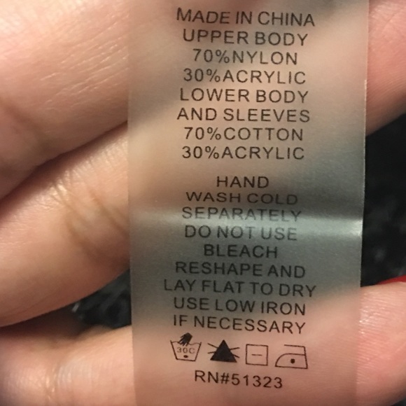 ❌SOLD❌ Vince Camuto Eyelash Black Fuzzy Sweater - Picture 6 of 8