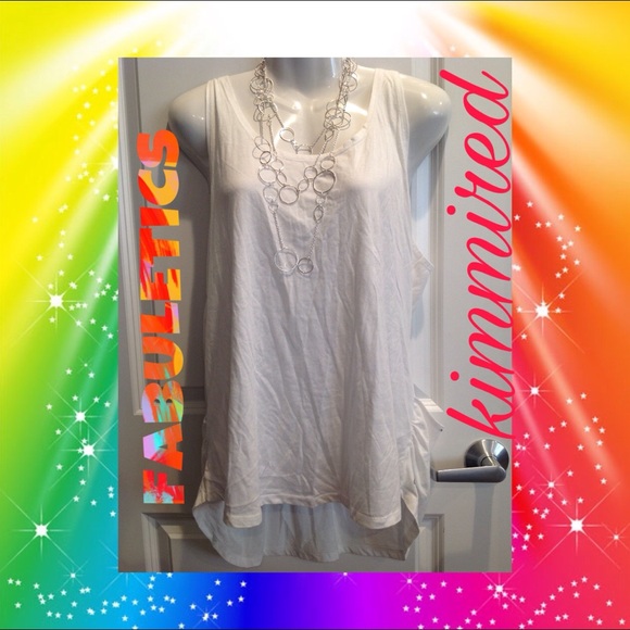  FaBuLeTiCS Sleeveless Tank/Shirt ~ XXL ~ NWOT - Picture 1 of 5