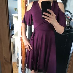 Francesca's XS cold shoulder dress