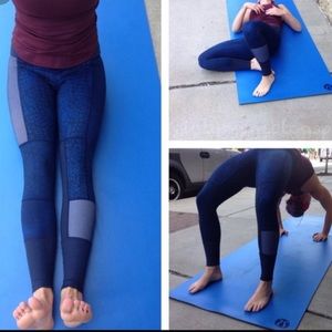 Lululemon Patchwork Leggings 6 NWT