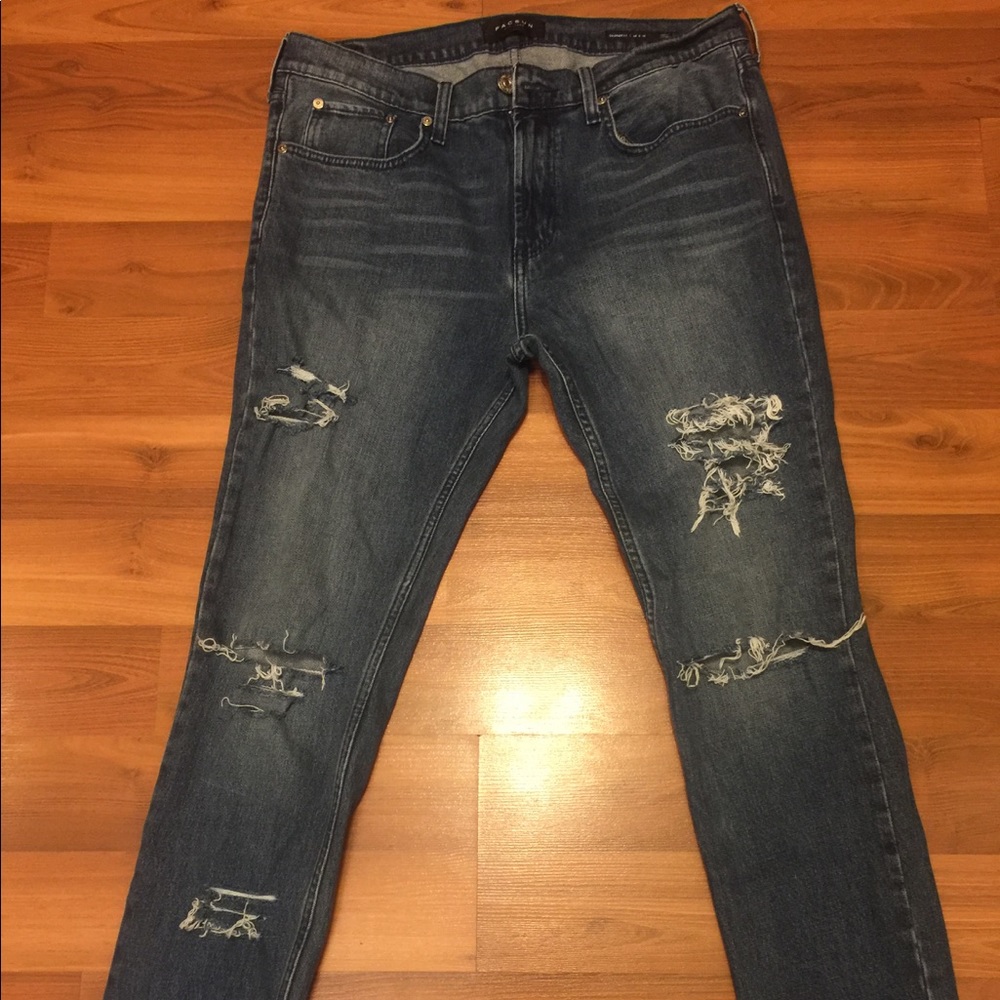 Dark blue Pacsun denim jeans