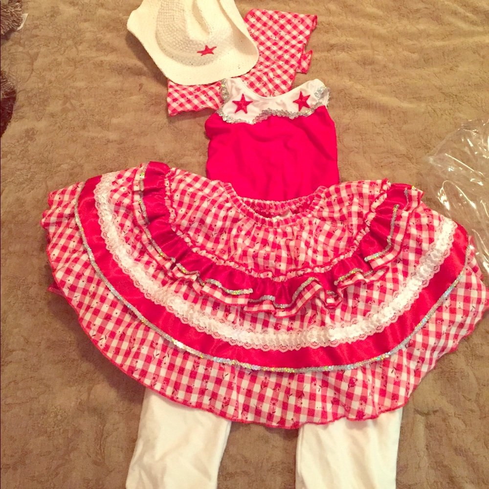 Girls Texas Star Costume Dancewear (5 pieces)