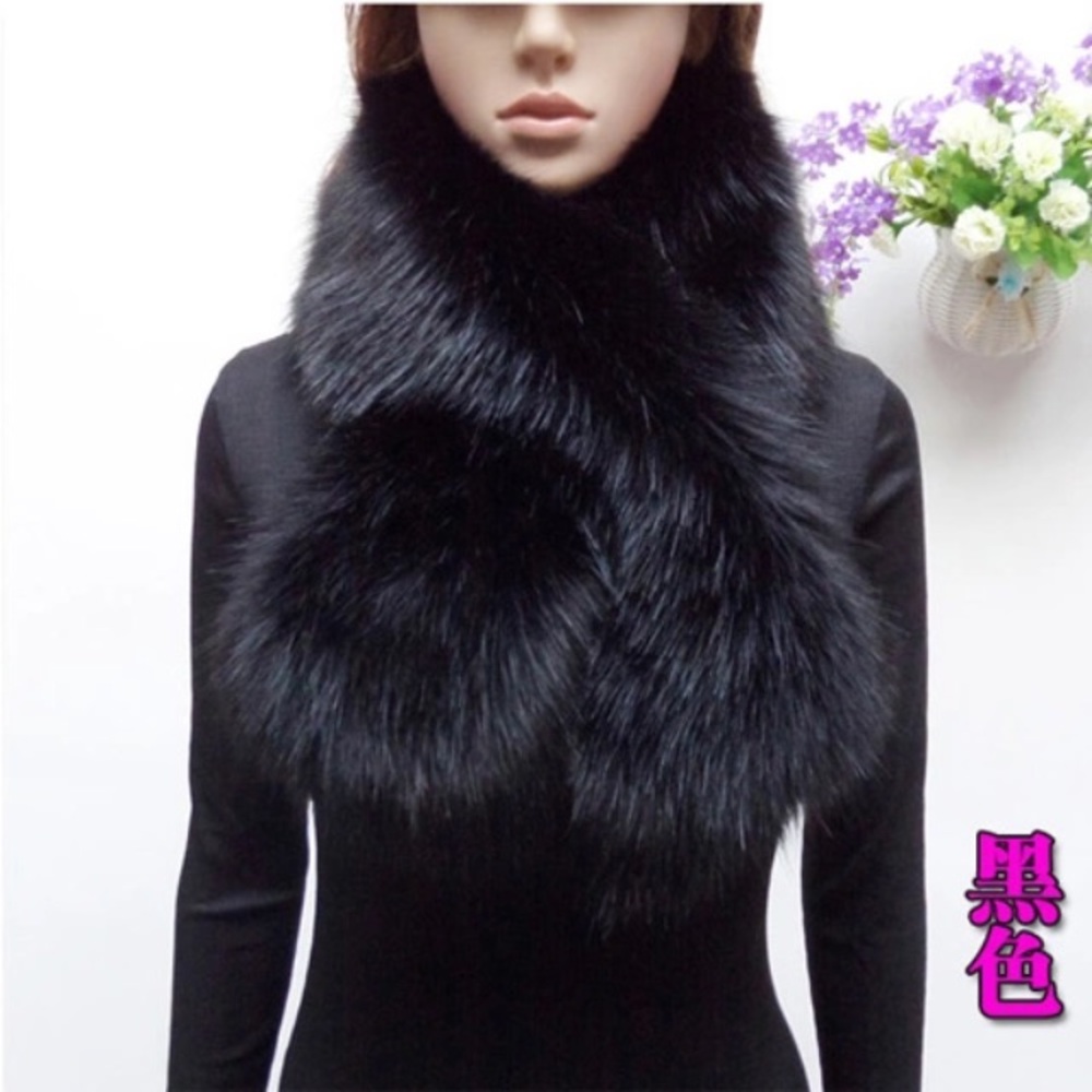 Raccoon Faux Fur Scarves