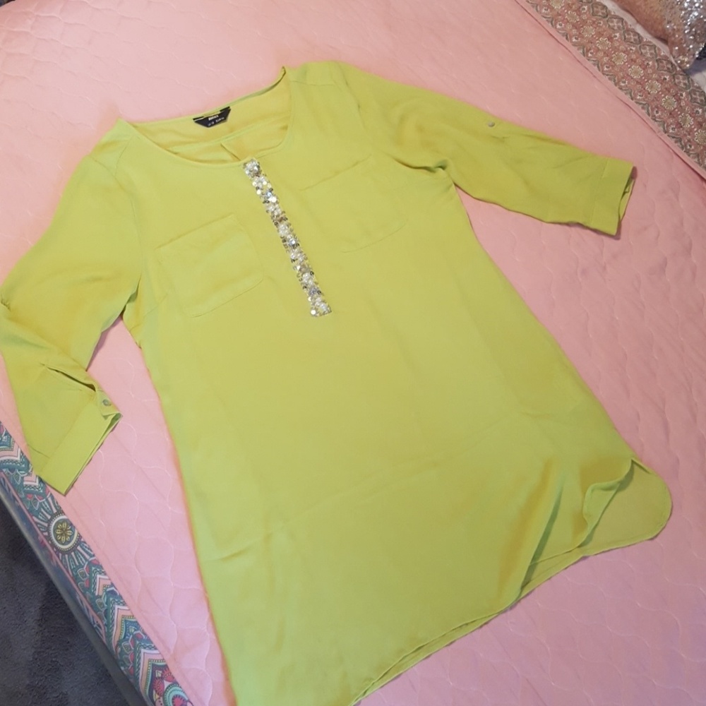 Light lime dress