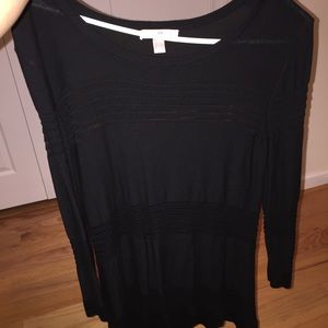 Roz&Ali knit black sweater