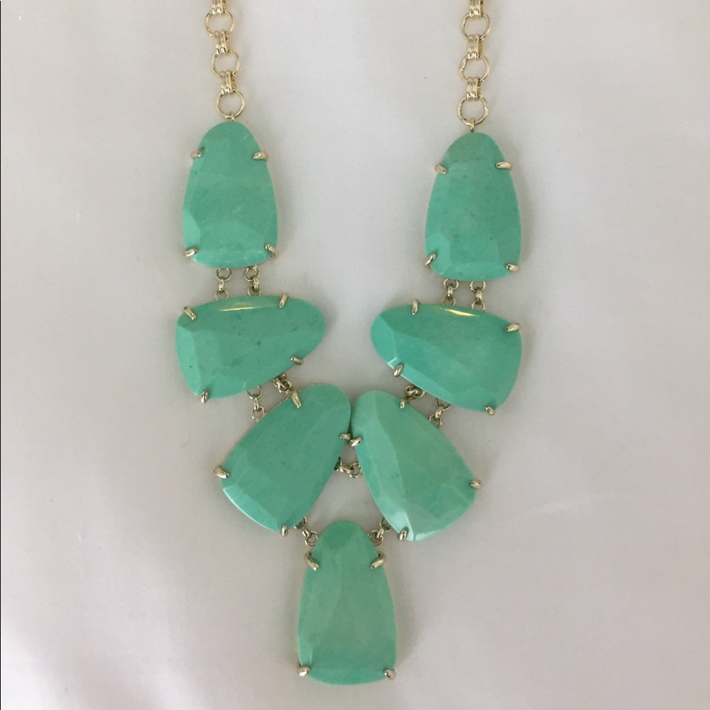 Kendra Scott Harlie Necklace- Seafoam