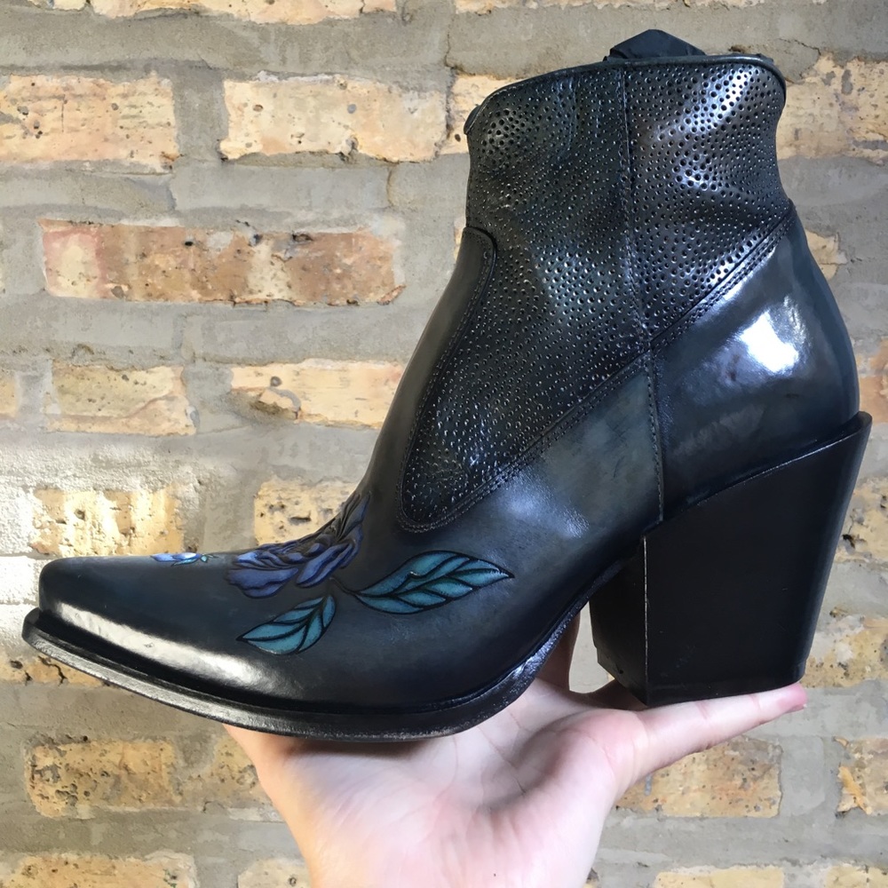 Free People J Ghost Desert Rose Western Boot