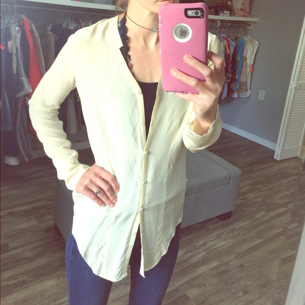 Heather by Bordeaux Silk Top