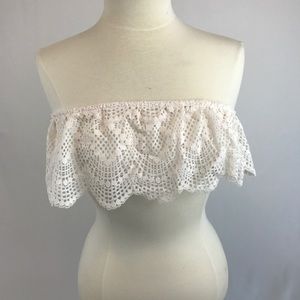 Victoria's Secret Bandeau Flounce Bralette BNIP