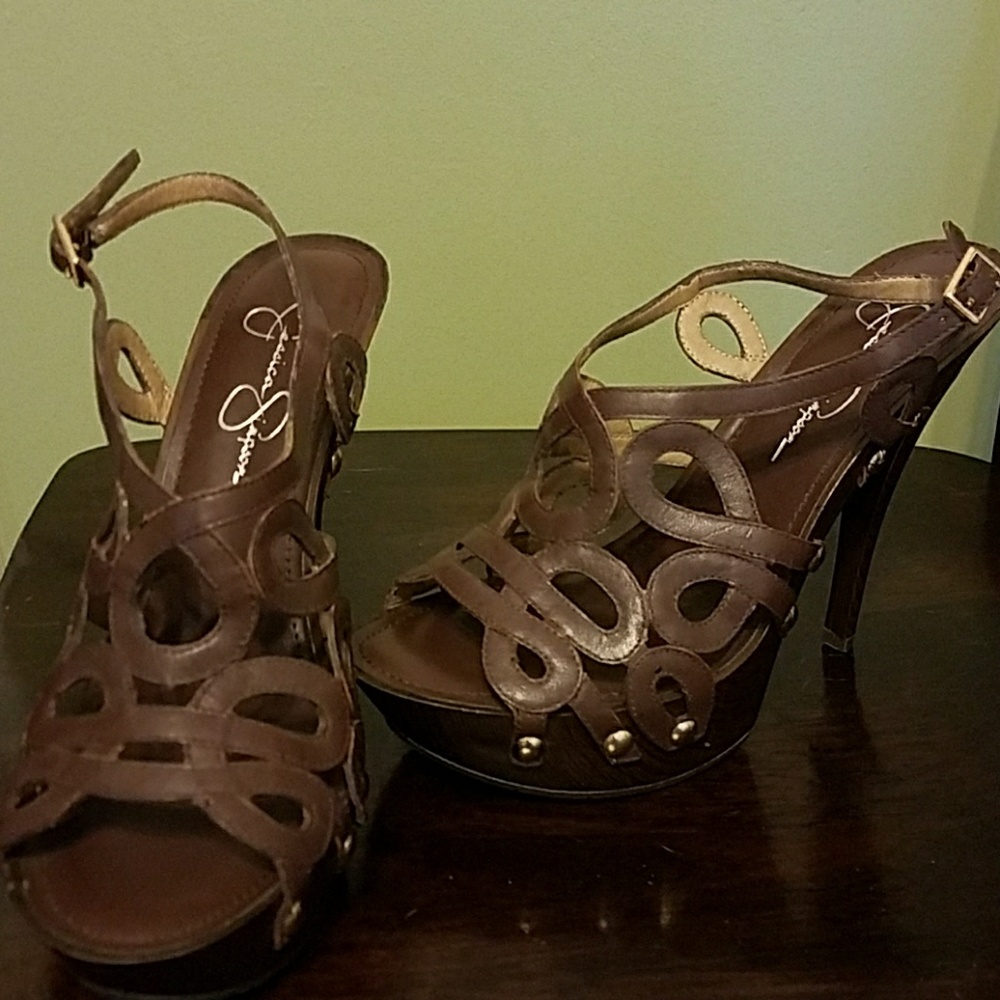 Sexy brown heels