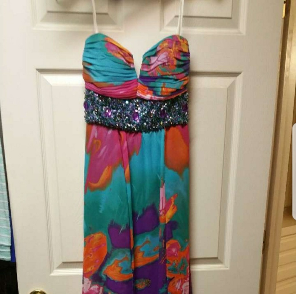 Strapless dress