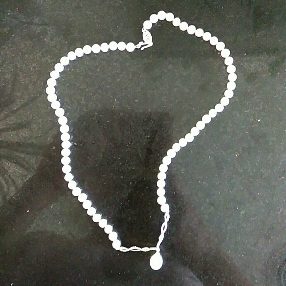 Beautiful pearl necklace with diamonds - Picture 4 of 4