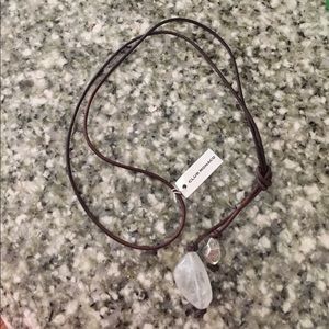 Club Monoco  Necklace with a crystal stone