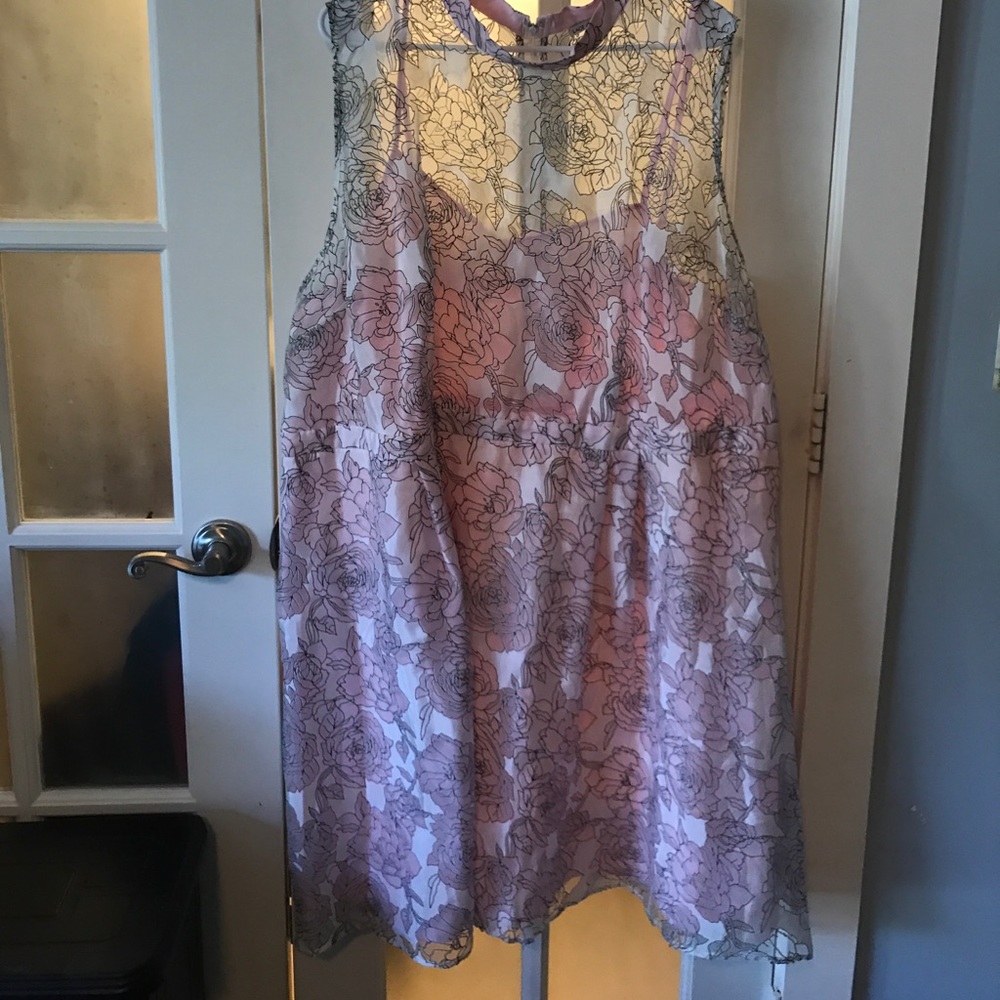 Pink party dress from ModCloth