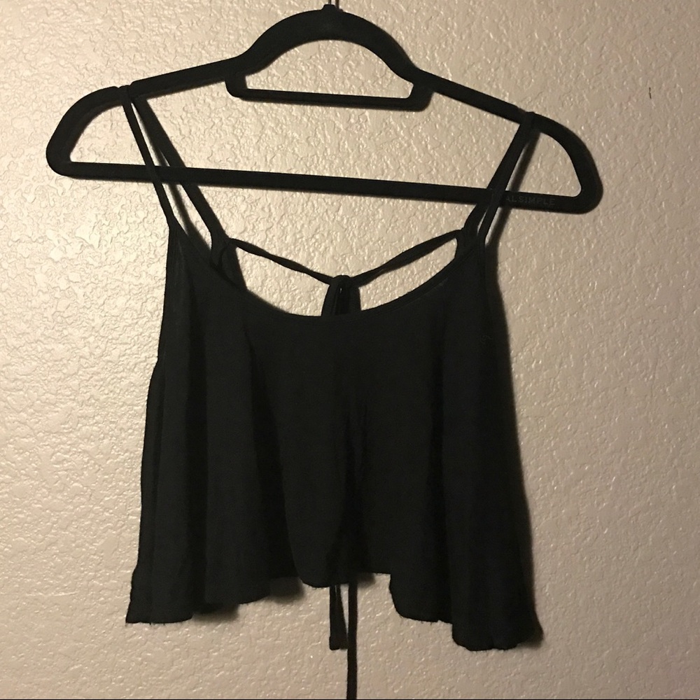 Black Crop Top