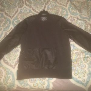 Leather Sweater