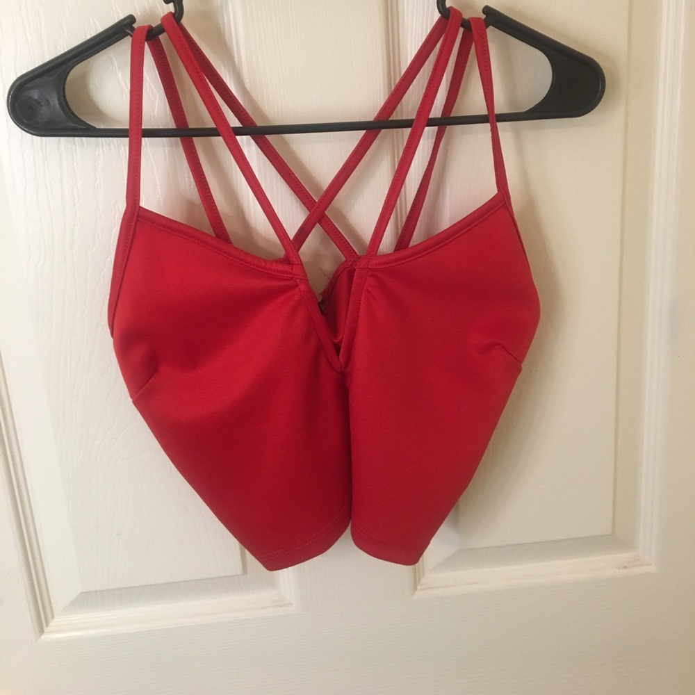 Red Strappy Party Top!