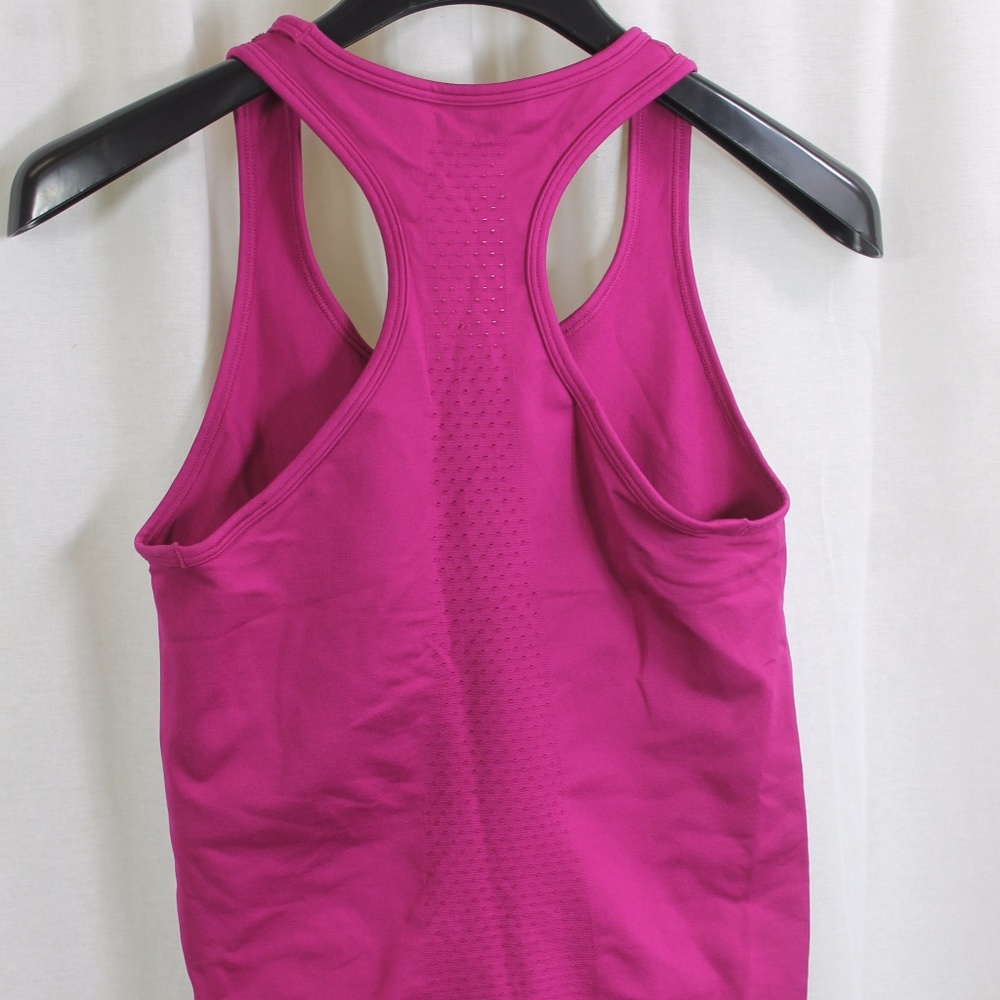 WOMENS NIKE FUSCHIA STRETCH TANK TOP MEDIUM - Picture 3 of 4