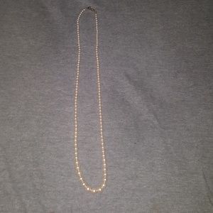 Beautiful imitation pearl necklace