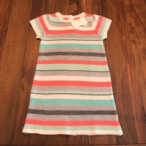 Shirt Sleeve Sweater Dress - 3T