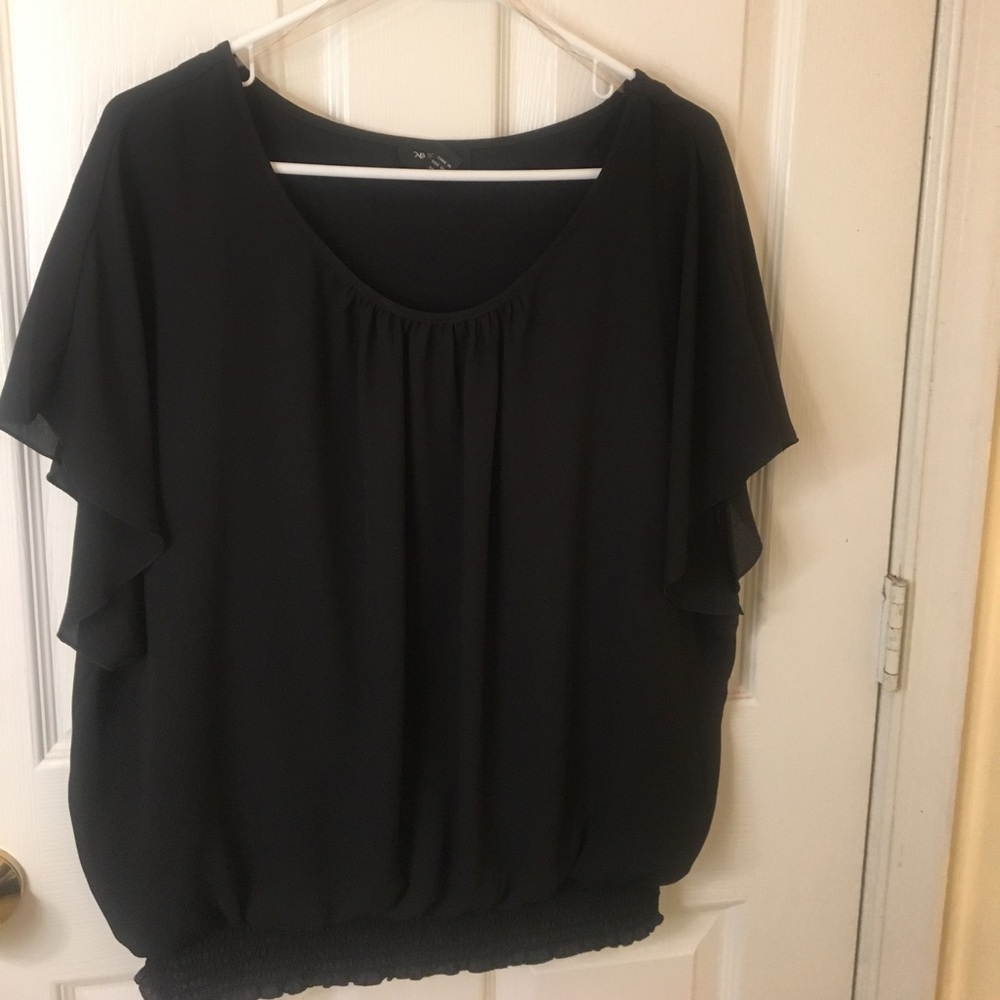 Black Business Blouse