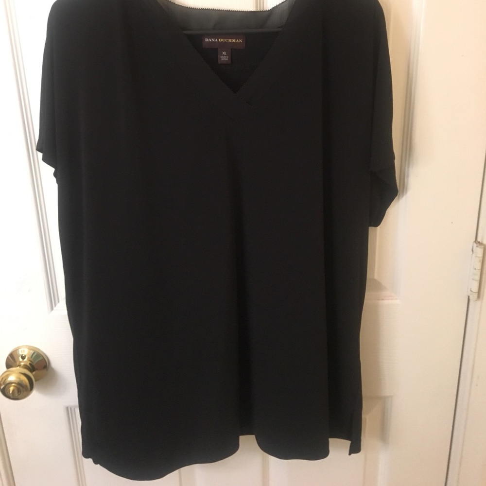 Black Shift Business Blouse