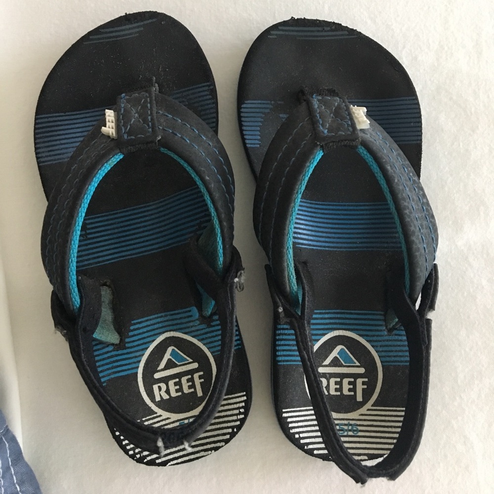 Adorable boys Reef sandals